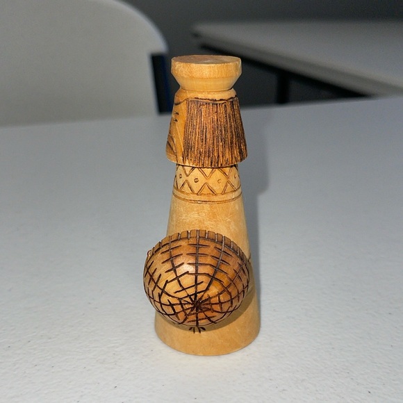 Vintage Russian Warrior Carved Figurine - Picture 4 of 7